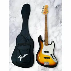 FENDER JAPAN JAZZ BASS JB-STD 2012 WITH SOFT CASE, USED, NO MAJOR DAMAGE