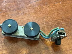 1963 SET FENDER JAGUAR JAZZMASTER GUITAR ROLLER POTS ELECTRONICS