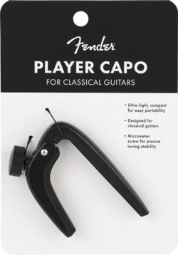 GENUINE FENDER PLAYER CLASSICAL GUITAR CAPO, GUITAR