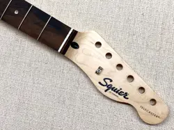 GENUINE FENDER SQUIER TELE NECK MAPLE / INDIAN LAUREL TELECASTER ELECTRIC GUITAR