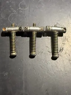 1969 FENDER TELECASTER BRIDGE SADDLES 