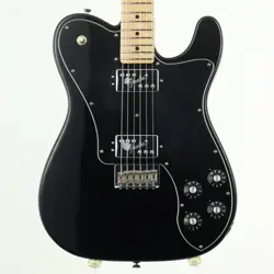 FENDER AMERICAN PROFESSIONAL TELECASTER DELUXE SHAWBUCKER BLACK W/HARD CASE USED