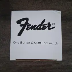 ON/OFF FOOTSWITCH PEDAL