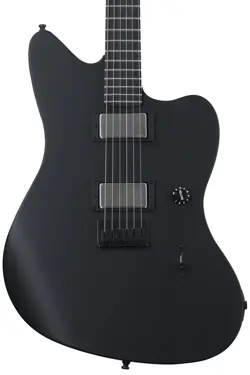 FENDER JIM ROOT JAZZMASTER - FLAT BLACK W/ EBONY FINGERBOARD