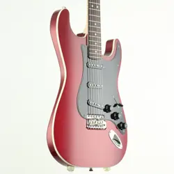USED FENDER AERODYNE STRATOCASTER CANDY APPLE RED ELECTRIC GUITAR FREE SHIPPING