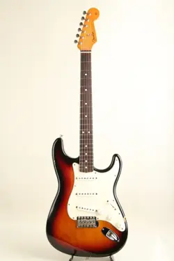 USED FENDER AMERICAN VINTAGE 62 STRATOCASTER 3-COLOR SUNBURST 1990 FREE SHIPPING