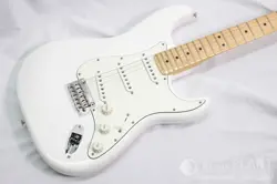 USED FENDER PLAYER STRATOCASTER POLAR WHITE (MAPLE FINGERBOARD) FREE SHIPPING