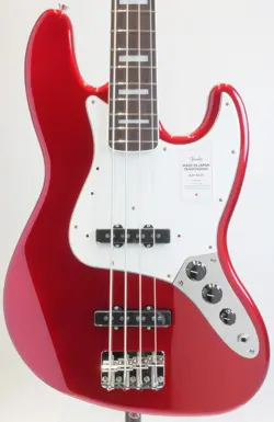 FENDER JAPAN TRADITIONAL 70S JAZZ BASS (CANDY APPLE RED)