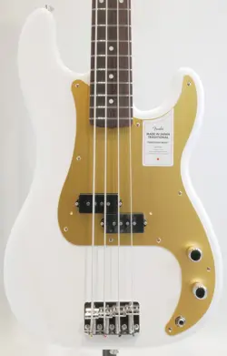 FENDER JAPAN TRADITIONAL 50S PRECISION BASS (WHITE BLONDE)