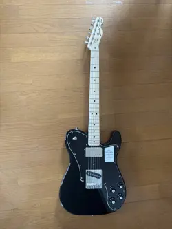 ELECTRIC GUITAR FENDER MADE IN JAPAN TRADITIONAL 70S TELECASTER CUSTOM MN BLACK