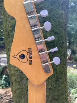 ALKALINE TRIO FENDER MALIBU ACOUSTIC ELECTRIC 