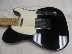 EXCELLENT HARDLY PLAYED 2004 FENDER EBONY AMERICAN SERIES TELECASTER W/NICE OHSC