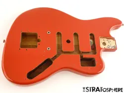 FENDER VINTERA II 60S RI BASS VI SIX STRING BODY FIESTA RED