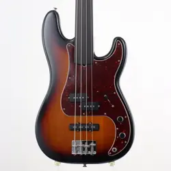 FENDER ARTIST SERIES TONY FRANKLIN FRETLESS PRECISION BASS 3-COLOR SUNBURST