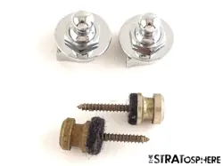 FENDER 2 CUSTOM SHOP USA STRAP LOCKS & KNOBS TELE CUSTOM STRAT PRO 2025 RELIC