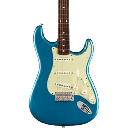 FENDER VINTERA II '60S STRATOCASTER GUITAR LAKE PLACID BLUE 197881309787 RF