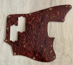 2005 FENDER SQUIER JAGUAR VINTAGE MODIFIED BASS GUITAR ORIGINAL PICKGUARD