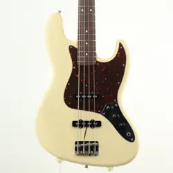 FENDER JAPAN JAZZ BASS JB62-58 VINTAGE WHITE BASS GUITAR