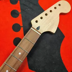 MAPLE STRAT NECK FITS FENDER STRATOCASTER BODY 22 FRETS 70S BIG HEADSTOCK
