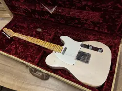 FENDER CUSTOM SHOP 54 TELECASTER RELIC AGED WHITE BLONDE 2018 ELECTRIC GUITAR