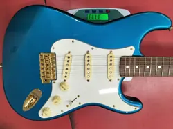 FENDER ST66G-TX USED 2002 ALDER BODY MAPLE NECK ROSEWOOD FINGERBOARD W/GIG CASE