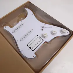 SSH PREWIRED LOADED PICKGUARD SET ALNICO 5 HUMBUCKER PICKUP FOR FENDER ST GUITAR