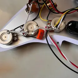 GUITAR PREWIRED PICKGUARD