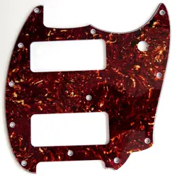 GUITAR PICKGUARD 12-HOLES FOR FENDER OFFSET SERIES MUSTANG P90 STYLE GUITAR