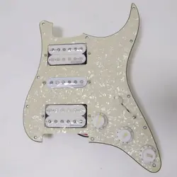PREWIRED LOADED PICKGUARD WITH HSH ALNICO PICKUPS FOR FENDER STRAT ST GUITAR