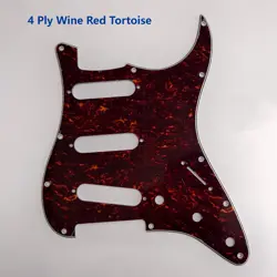 GUITAR PICKGUARD SSS SCRATCH PLATE 11 HOLE CUSTOM FOR FENDER GUITARS PARTS
