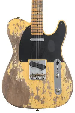 FENDER CUSTOM SHOP 1954 TELECASTER SUPER HEAVY RELIC ELECTRIC GUITAR - AGED