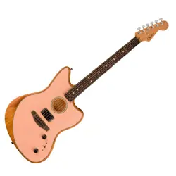 FENDER ACOUSTIC PLAYER JAZZMASTER SHELL PINK ELECTRIC GUITAR NO.YG994
