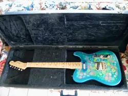 FENDER BLUE FLOWER