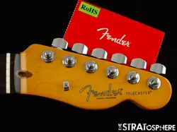 FENDER AMERICAN PROFESSIONAL II TELECASTER TELE NECK + TUNERS, RW ROSEWOOD