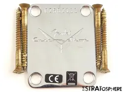 USA FENDER CUSTOM SHOP 62 STRAT RELIC NECK PLATE, STRATOCASTER SERIAL #