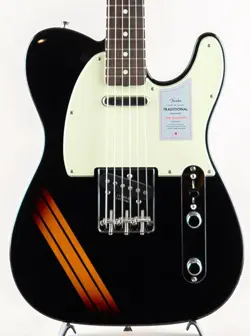 FENDER 2025 MIJ TRADITIONAL LATE 60S TELECASTER COMPETITION BLACK