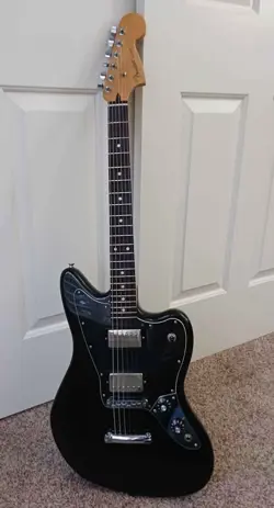 FENDER BLACKTOP JAGUAR HH GUITAR - BLACK 2010