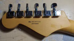 WITH FENDER TUNERS