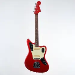 USED 2002-2004 FENDER JAPAN JG66-85 MIJ JAGUAR CANDY APPLE RED 3.74KG W/OGB