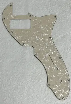 NEW GREAT-FOR US FENDER TELECASTER 69 THINLINE TV JONES PICKGUARD IVORY WHITE