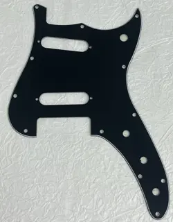 NEW GREAT-FOR FITS FENDER DUO-SONIC OFFSET SS STYLE GUITAR PICKGUARD 3 PLY BLACK