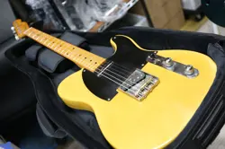 ELECTRIC GUITAR FENDER JAPAN TL52-75 TELECASTER BLONDE MADE IN JAPAN WITH CASE