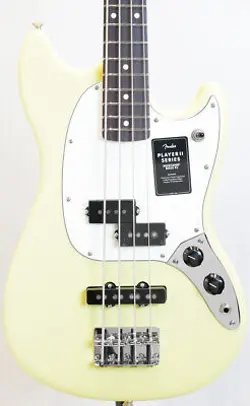 FENDER PLAYER II MUSTANG BASS PJ RW HIALEAH YELLOW