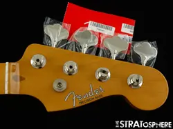 FENDER VINTERA II 50S RI P BASS NECK & TUNERS PRECISION LATE 50S 