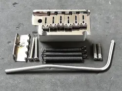 2006 FENDER AMERICAN DELUXE CHROME STRAT BRIDGE TREMOLO FOR USA ELECTRIC GUITAR