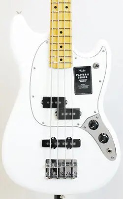 FENDER PLAYER II MUSTANG BASS PJ MN POLAR WHITE