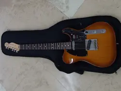 ELECTRIC GUITAR USED FENDER AMERICAN PERFORMER TELECASTER HONEY BURST BROWN