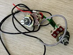 2009 FENDER SQUIER MINI STRAT ELECTRIC GUITAR ORIGINAL WIRING HARNESS