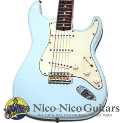 FENDER CUSTOM SHOP 2011 1960 STRATOCASTER RELIC REFINISHED SONIC BLUE