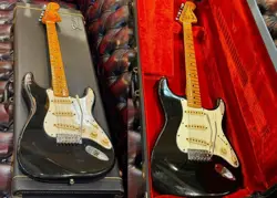 1974 STRATOCASTER BLACK